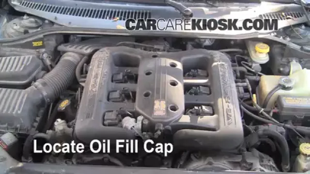 2001 Chrysler LHS 3.5L V6 Oil Add Oil